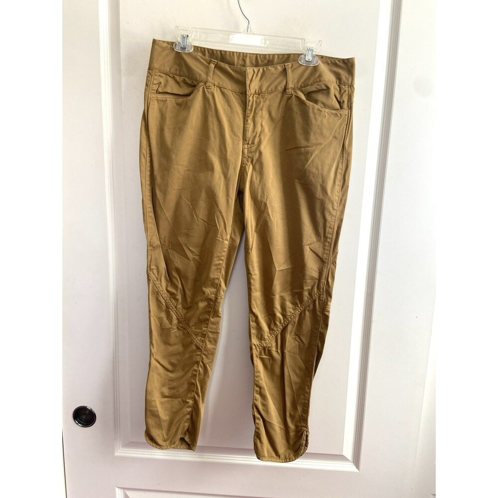 Sundance Cropped Pants Caramel Brown Tan Size 10